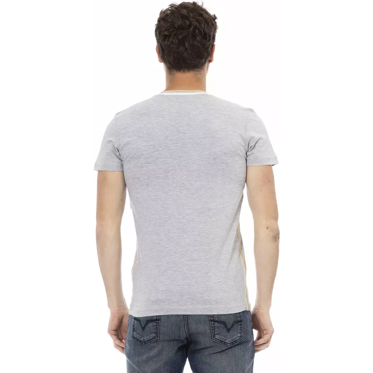 Gray Cotton T-Shirt