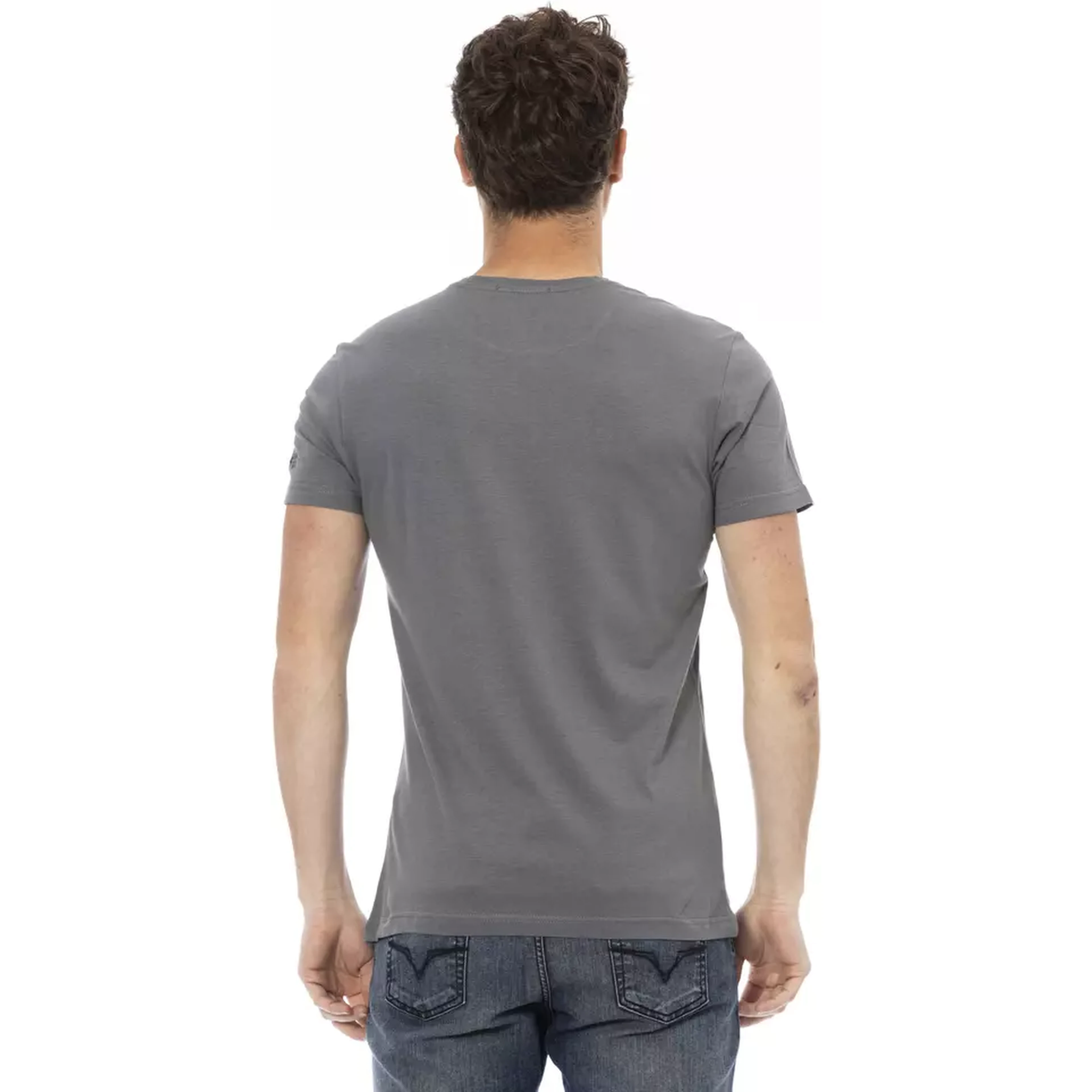 Gray Cotton T-Shirt