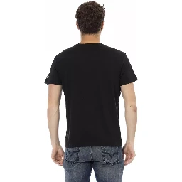 تيشيرت قطني أسود