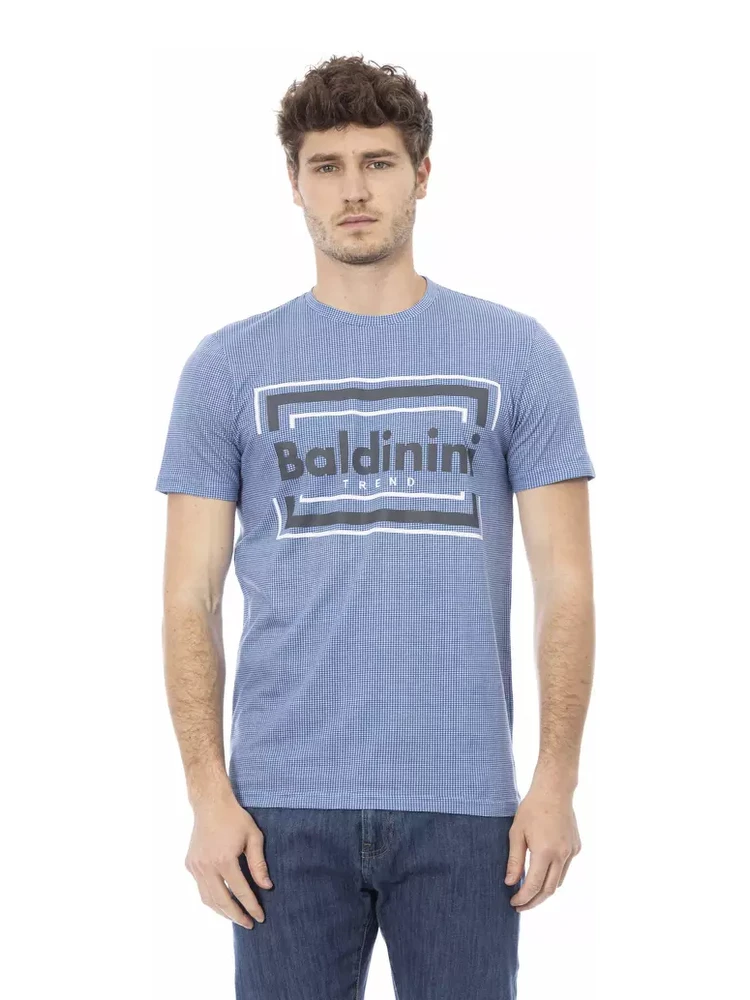 Light Blue Cotton T-Shirt
