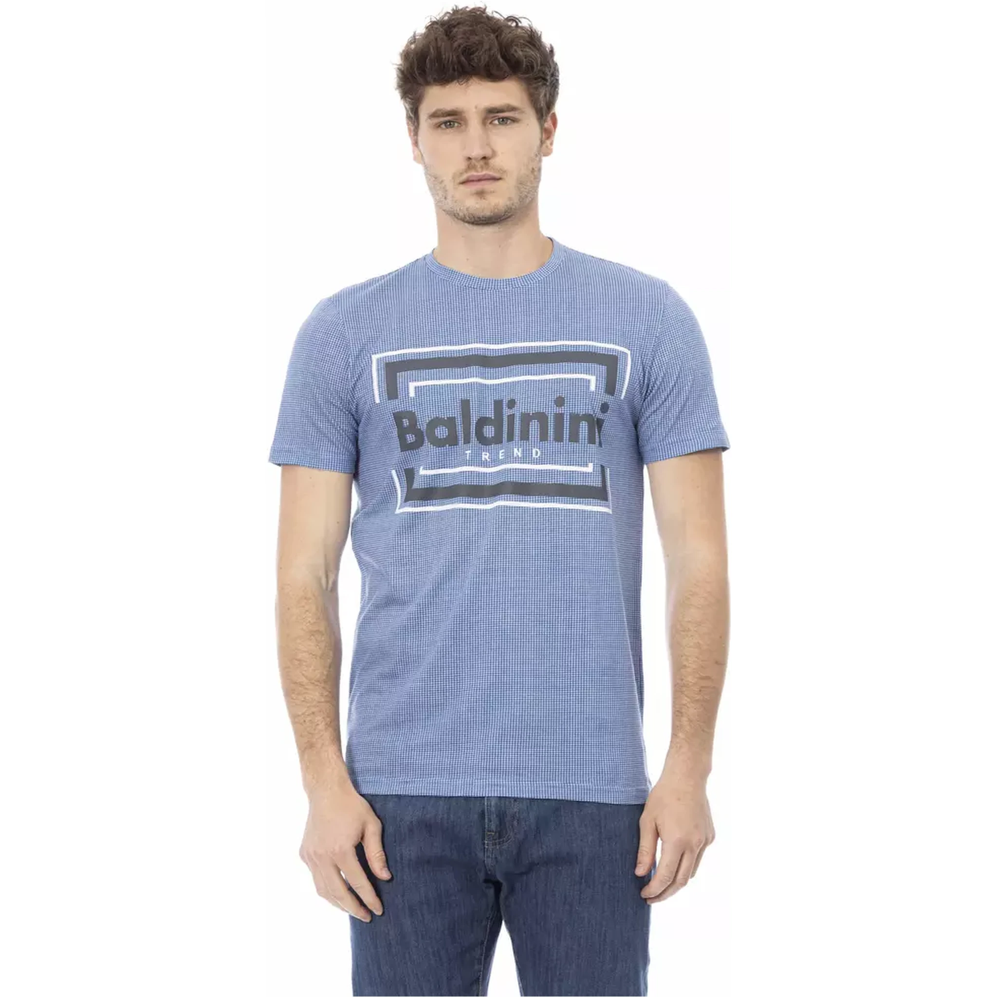 Light Blue Cotton T-Shirt