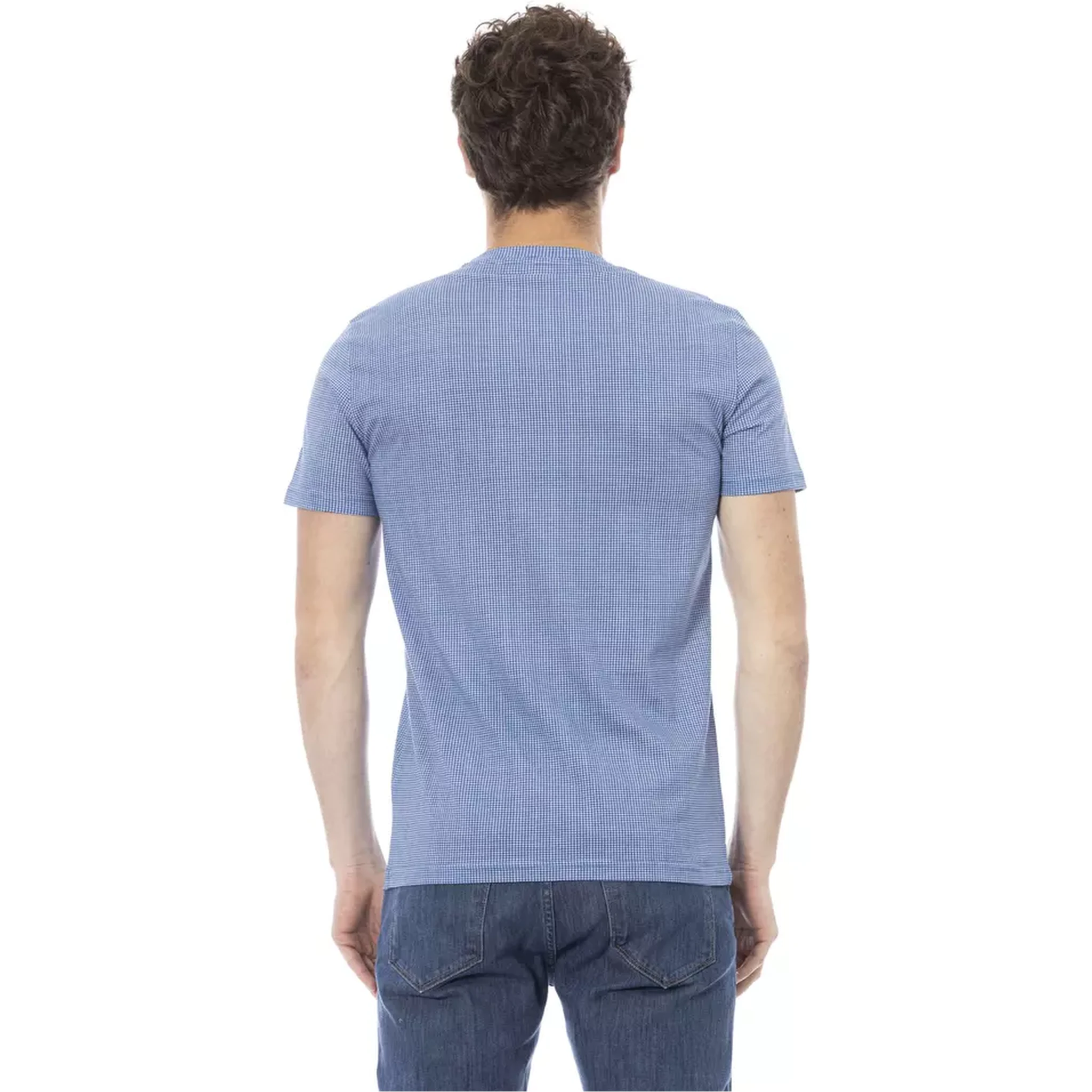 Light Blue Cotton T-Shirt