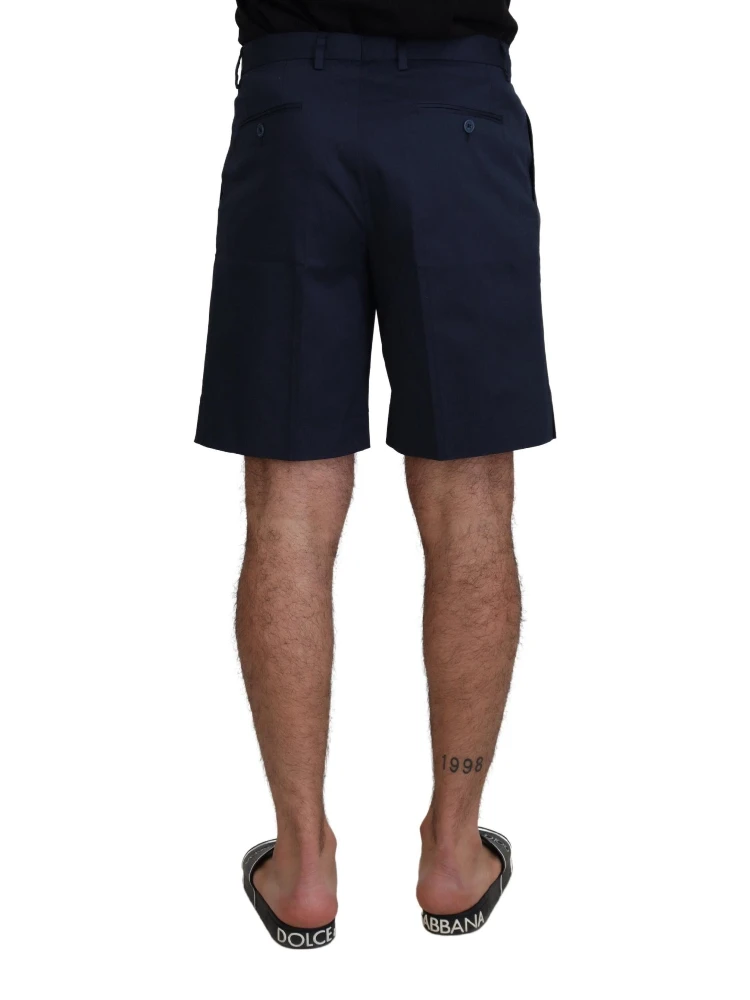 Blue Chinos Cotton Stretch Casual Shorts alternative