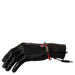 Red Blue Beaded DG LOVES LONDON Flag Branded Bracelet