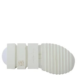 White Beige Sorrento Sneakers Shoes