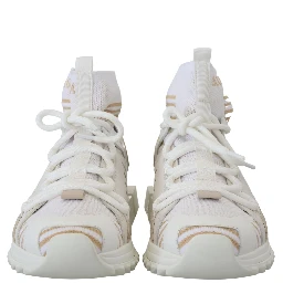 White Beige Sorrento Sneakers Shoes