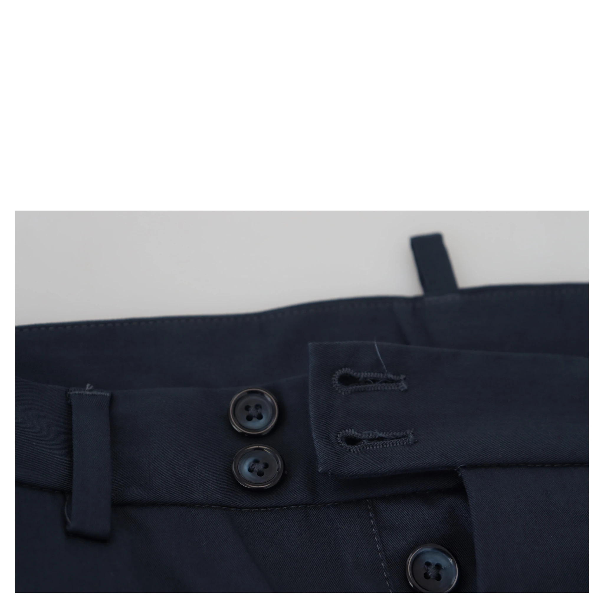 Blue Bermuda Low Waist Men Shorts