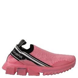 Pink Low Top Slip On Casual Sorrento Sneakers
