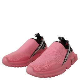 Pink Low Top Slip On Casual Sorrento Sneakers