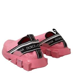 Pink Low Top Slip On Casual Sorrento Sneakers