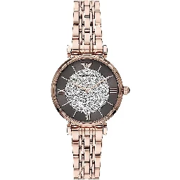 Bronze Steel Quartz Watch