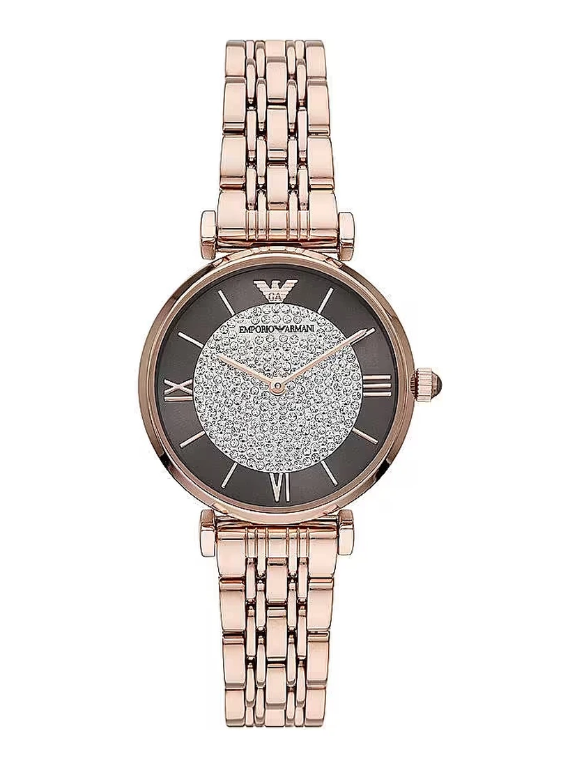 Bronze Steel Quartz Watch