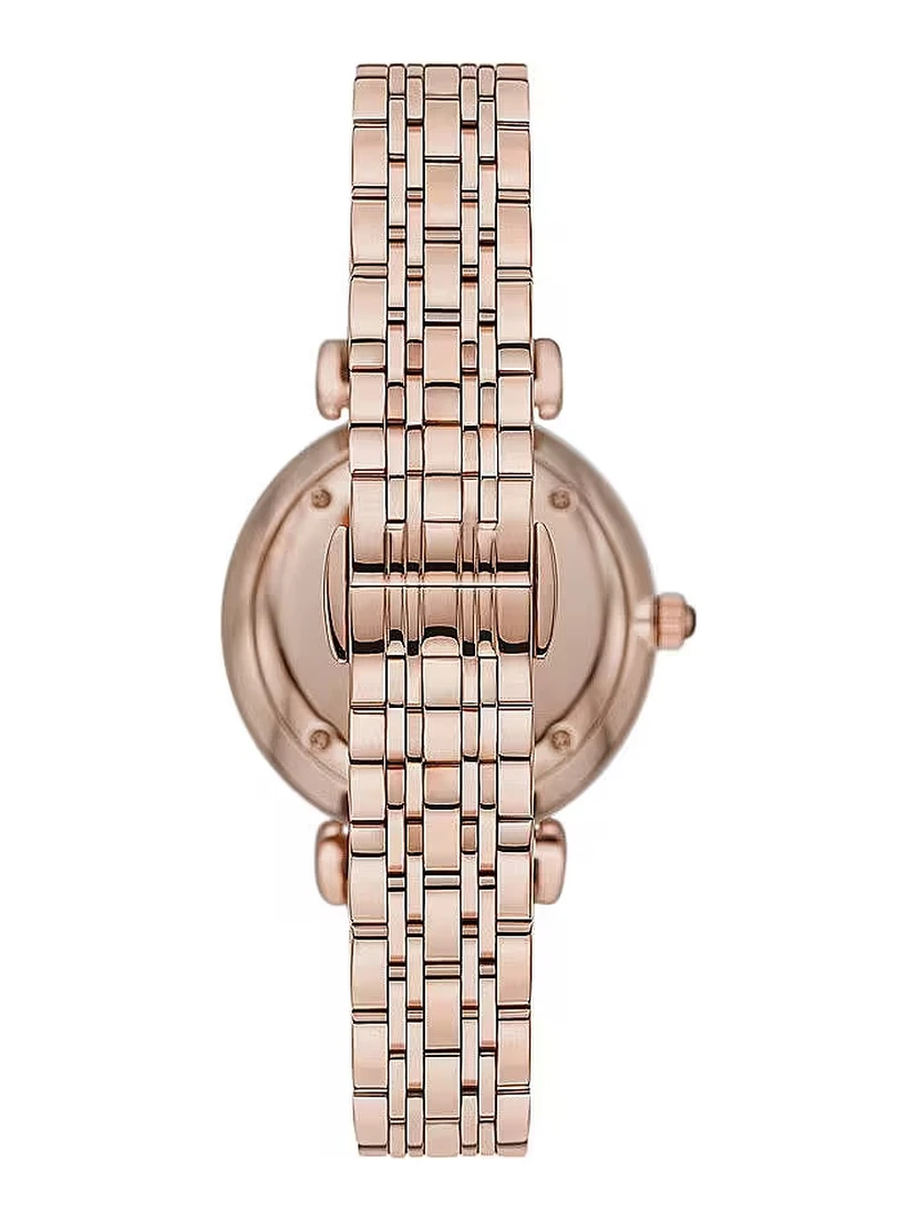 Bronze Steel Quartz Watch