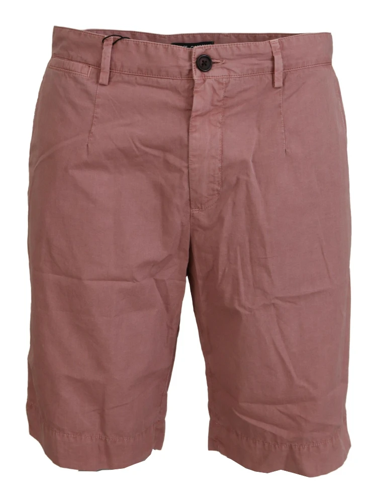 Pink Chinos Cotton Casual Mens Shorts