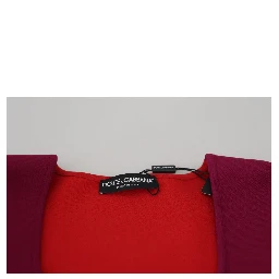 Multicolor Viscose Square Neck Pullover Sweater