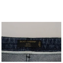 Yellow Leopard Cotton Straight Denim Jeans