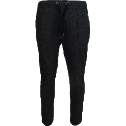 Gray Cotton Jogger Men Pants