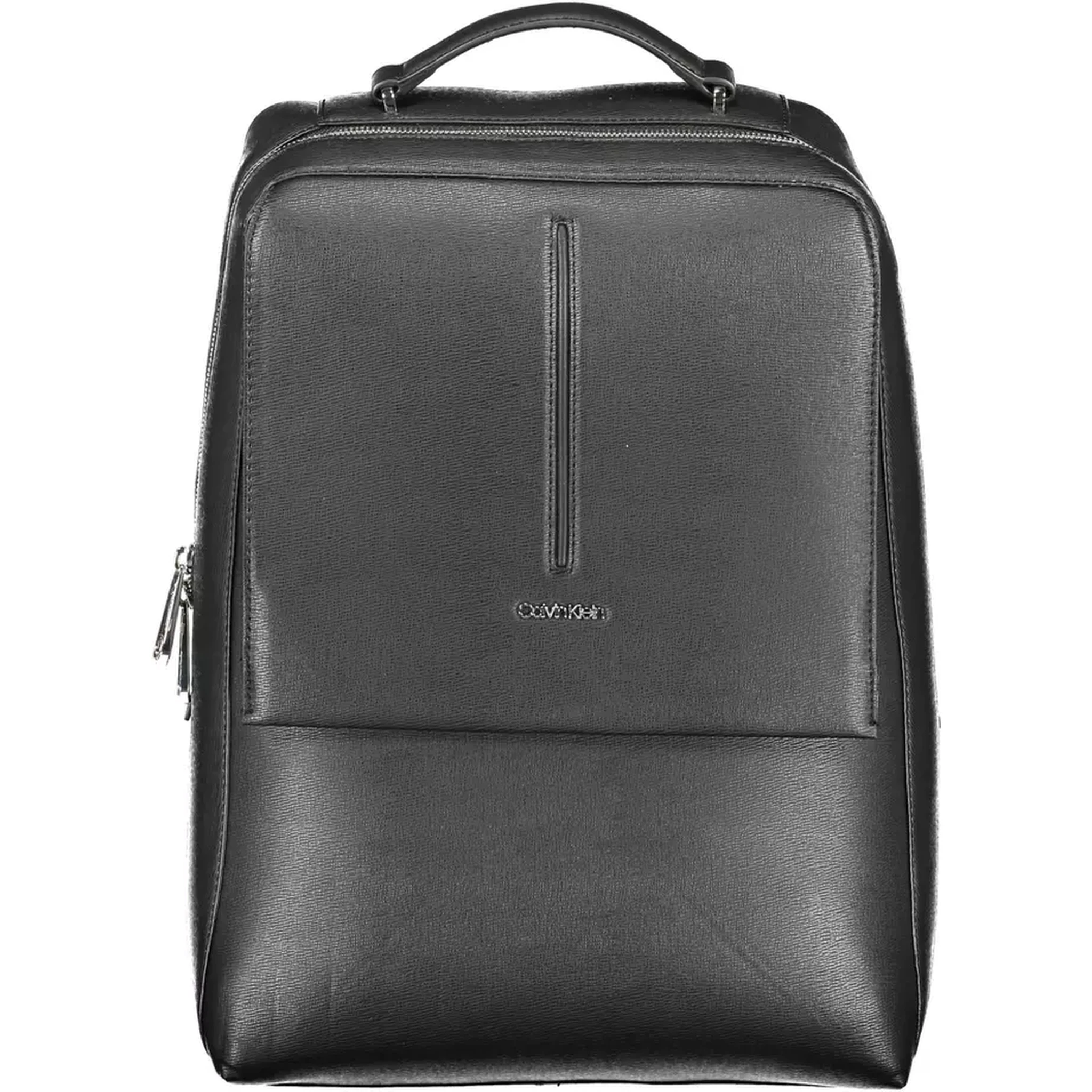 Black Polyester Backpack
