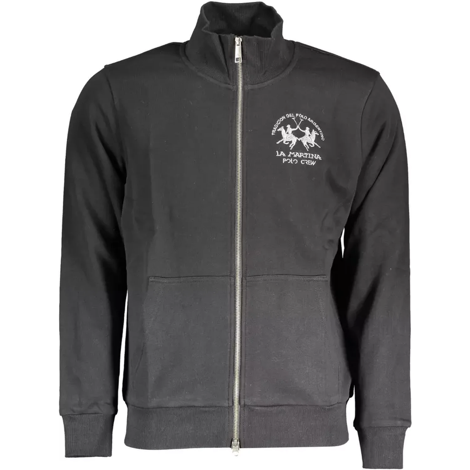 Black Cotton Sweatshirt