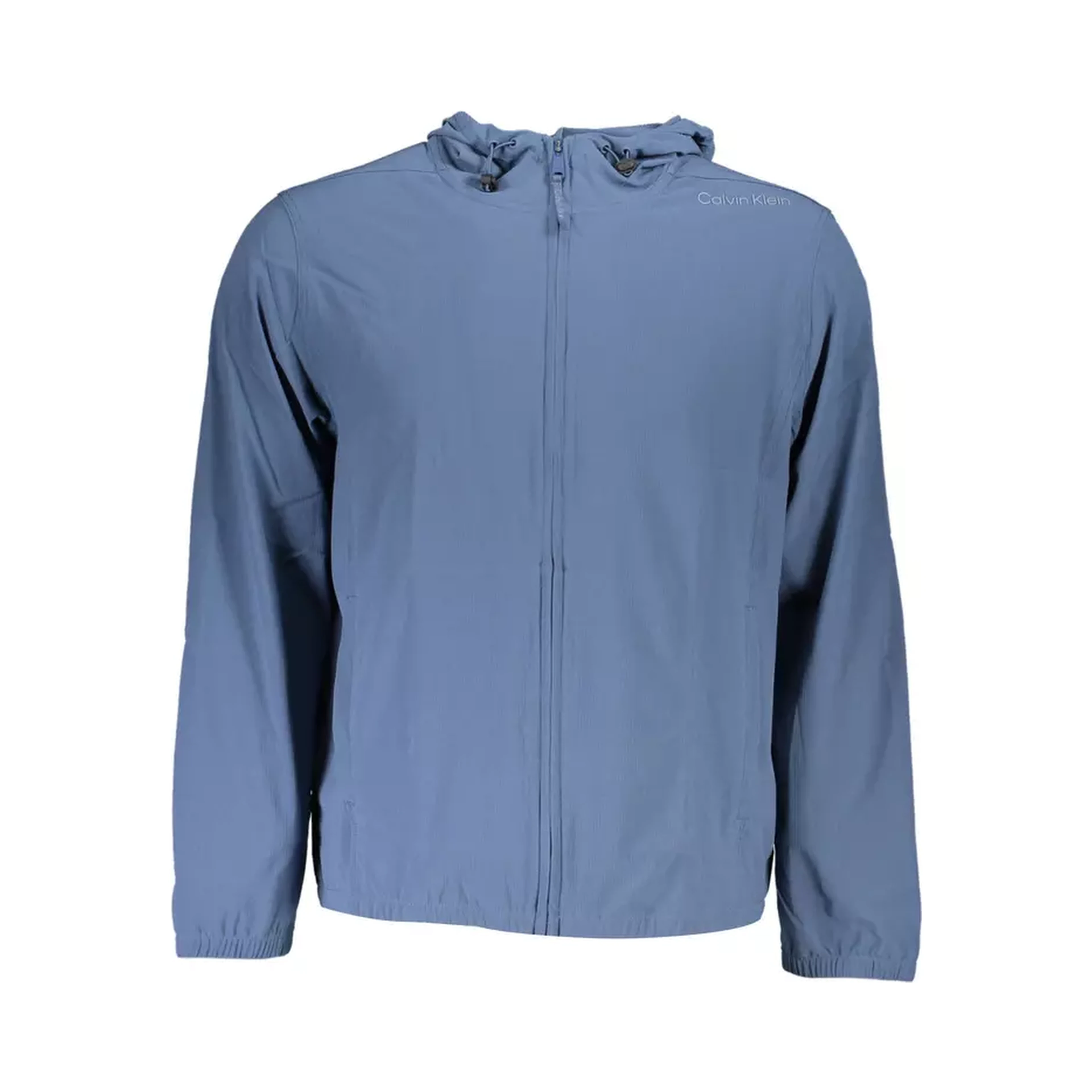 Hooded windbreaker jacket