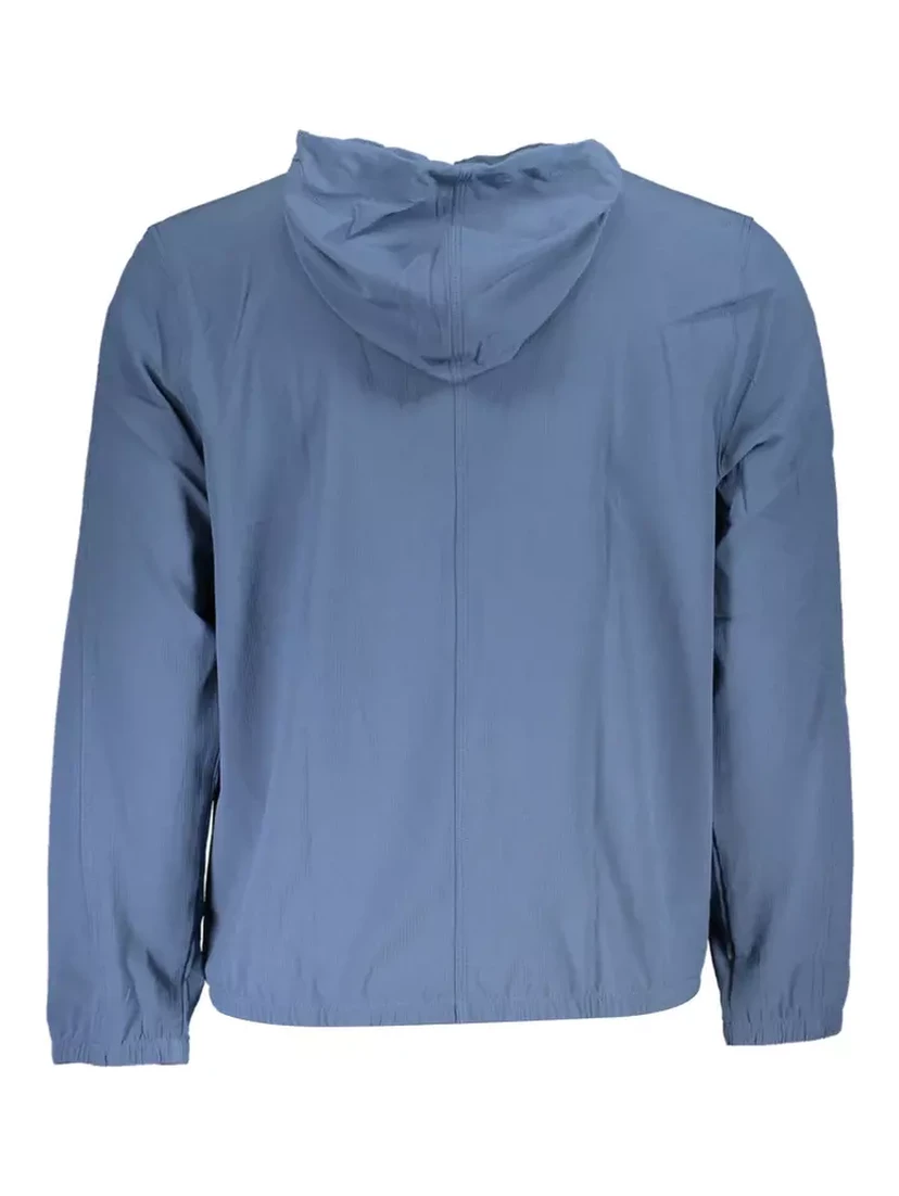 Blue Polyester Sweatshirt