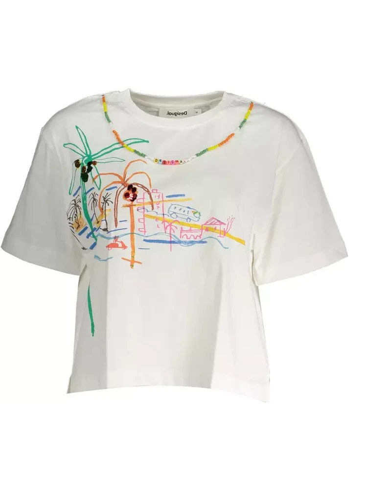 White Cotton T-Shirt