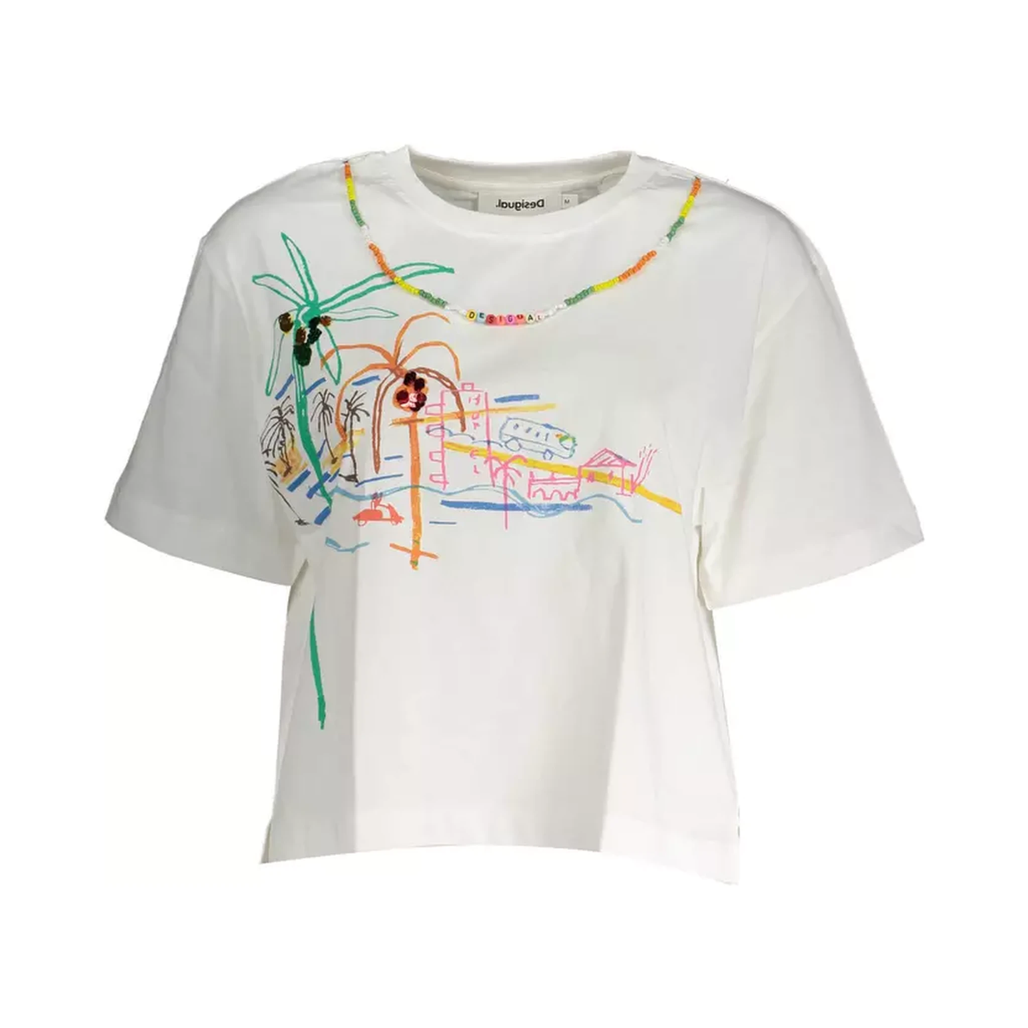 White Cotton T-Shirt