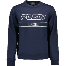 Blue Cotton Sweatshirt