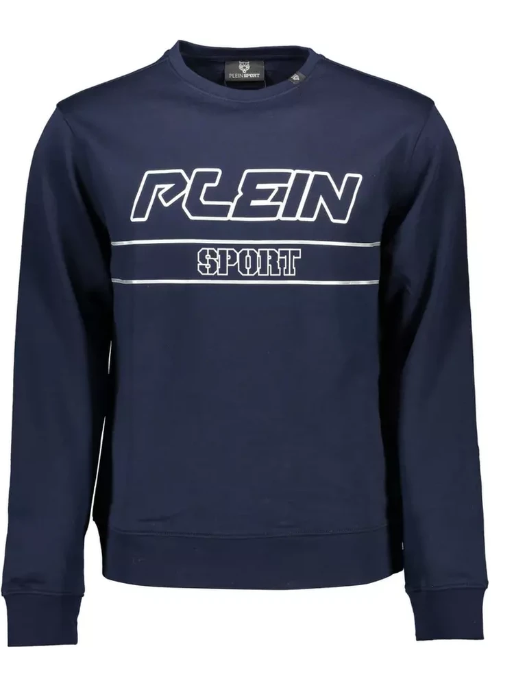 Blue Cotton Sweatshirt