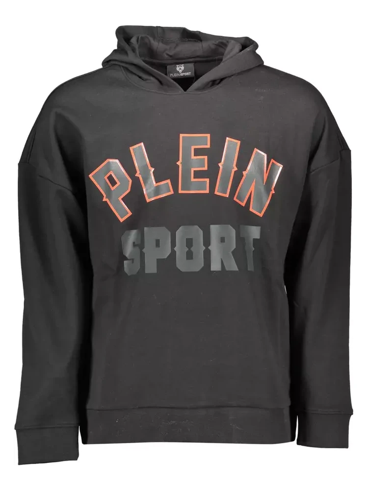 Black Cotton Sweatshirt