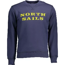 Blue Cotton Sweatshirt