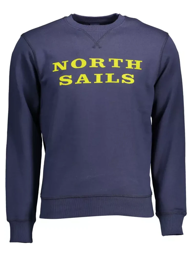 Blue Cotton Sweatshirt