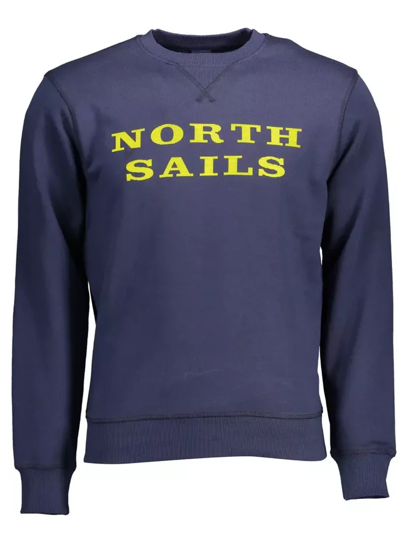 Blue Cotton Sweatshirt