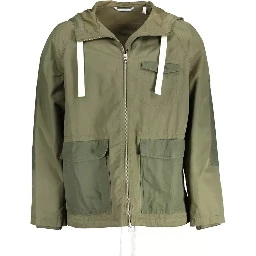 Green Cotton Jackets & Coat