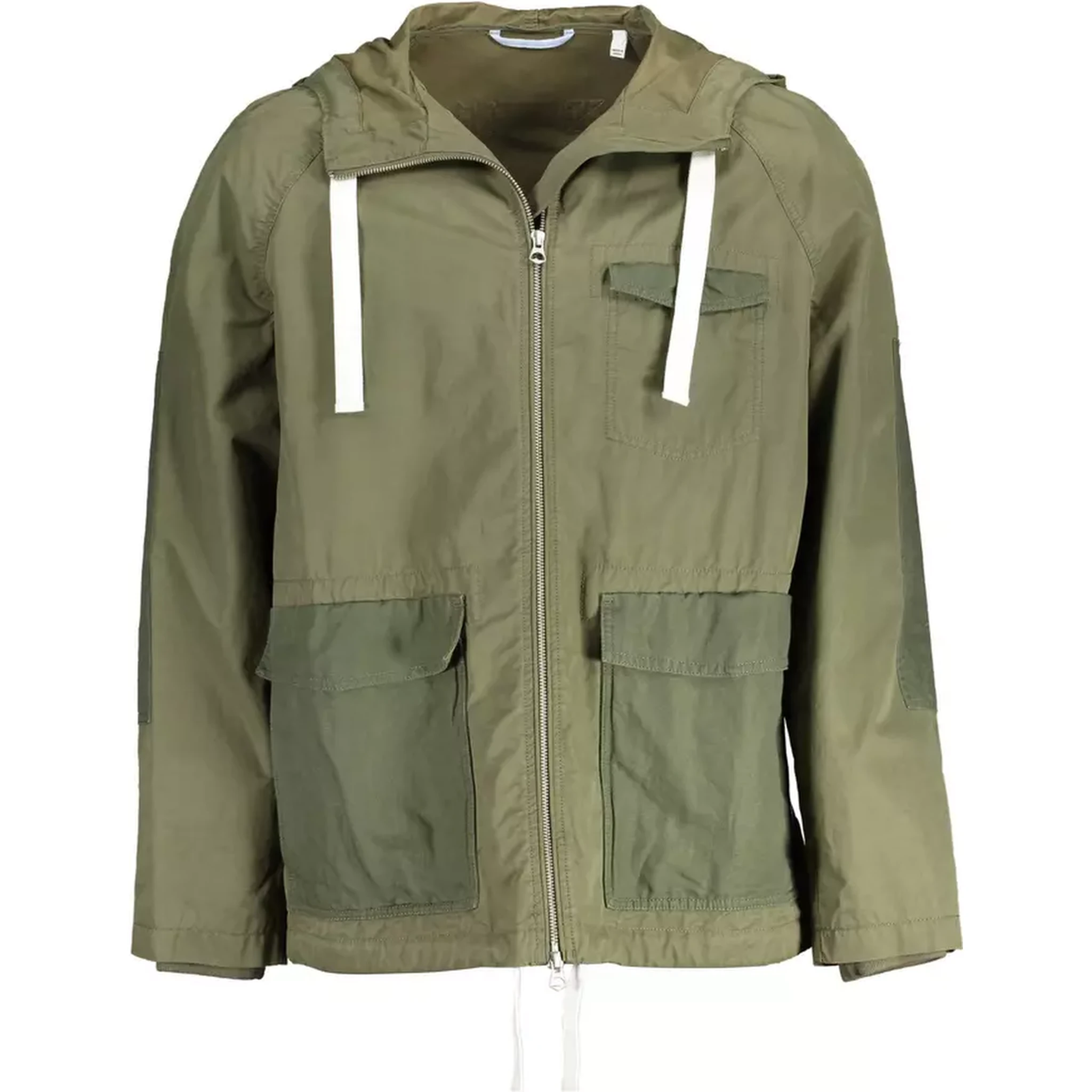 Green Cotton Jackets & Coat