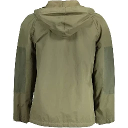 Green Cotton Jackets & Coat