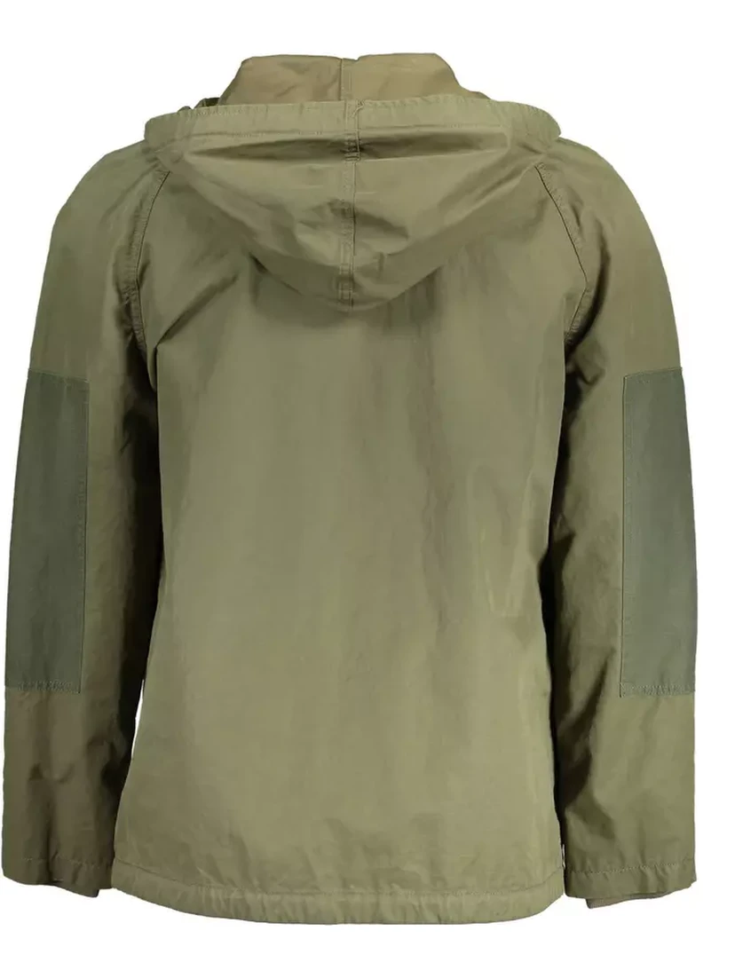 Green Cotton Jackets & Coat