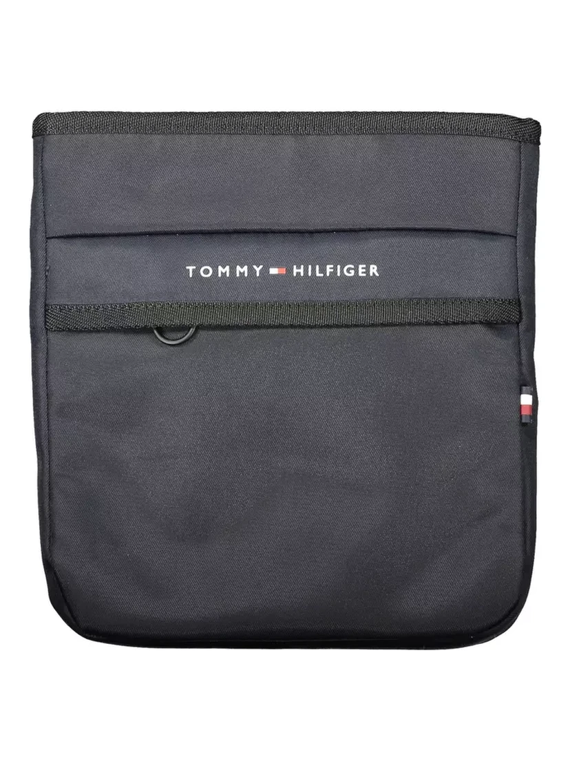 Blue Polyester Shoulder Bag