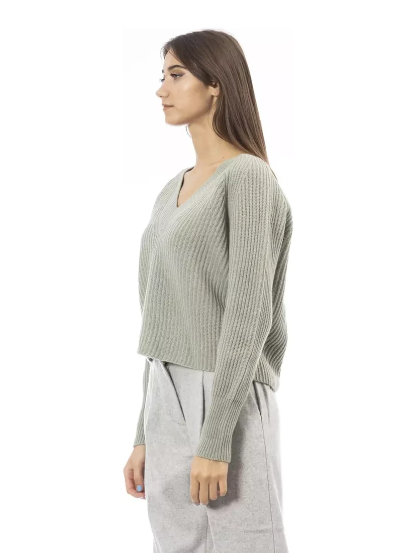 Green Wool Sweater