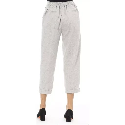 Gray Wool Pant