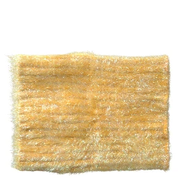 Yellow Polyester Mohair Fiber Neck Wrap Scarf