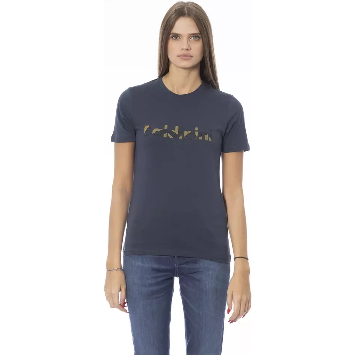 Blue Cotton T-Shirt