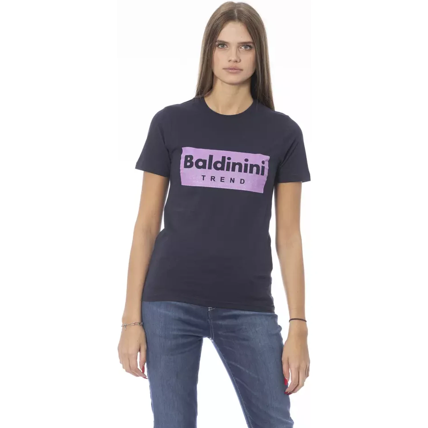 Blue Cotton T-Shirt