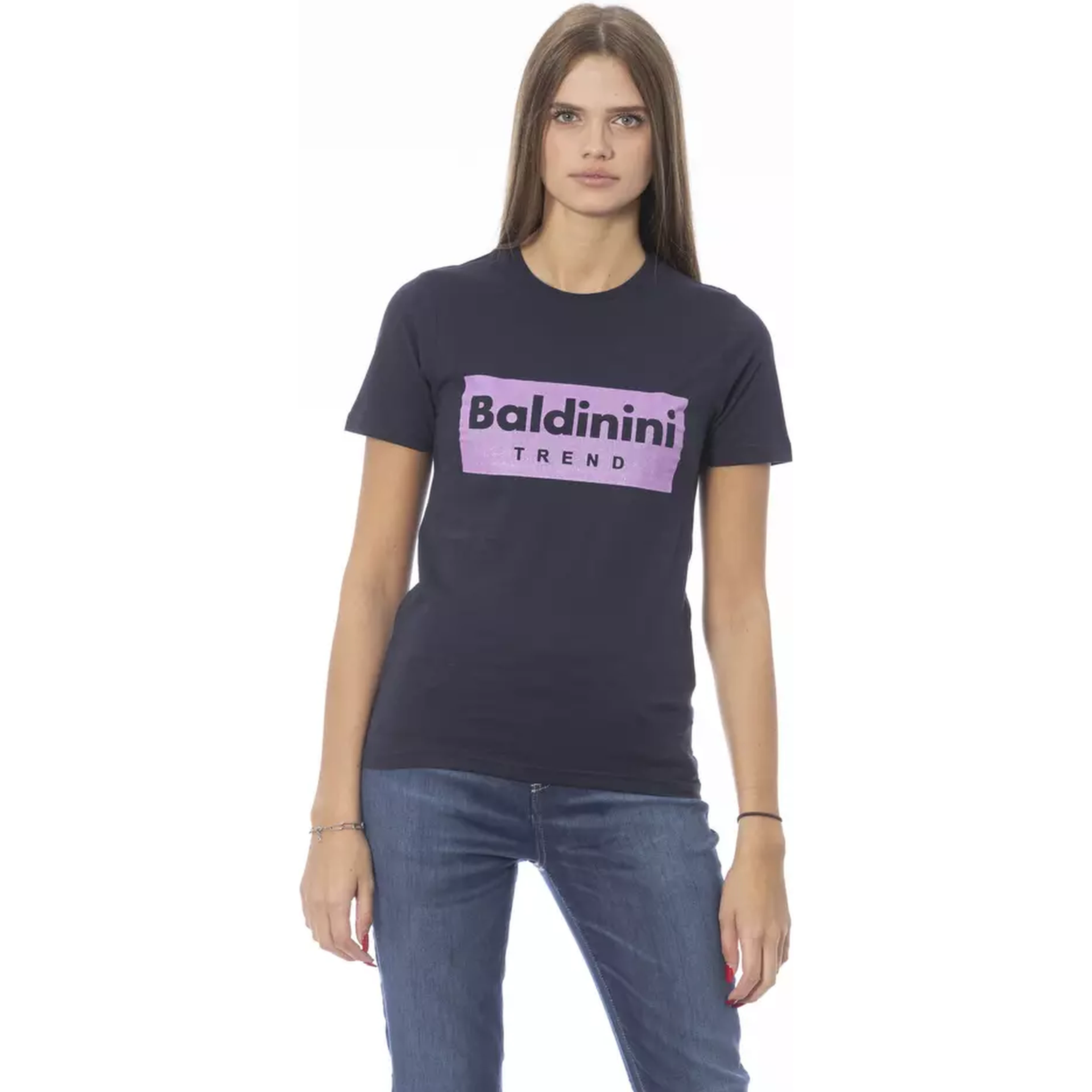 Blue Cotton T-Shirt