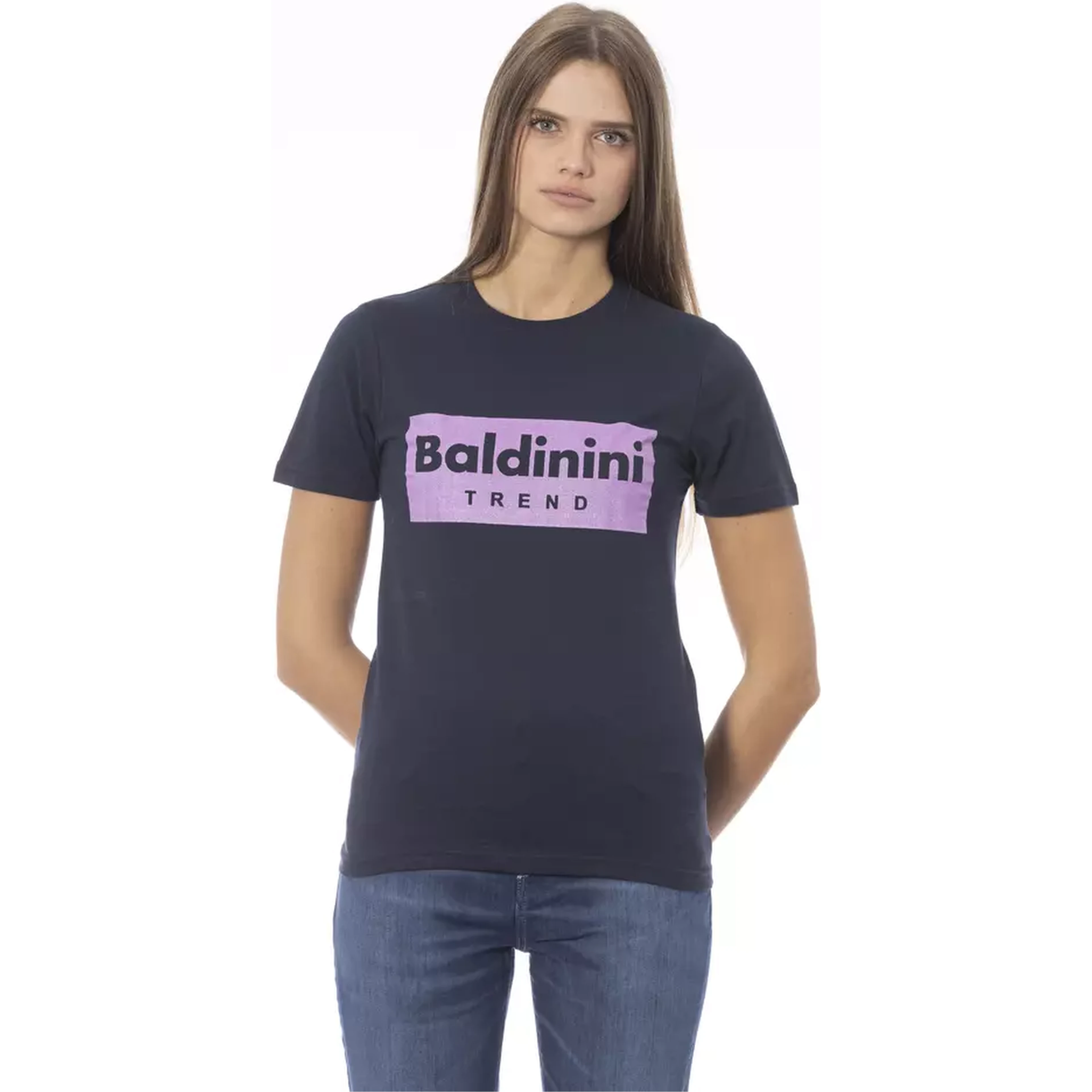 Blue Cotton T-Shirt