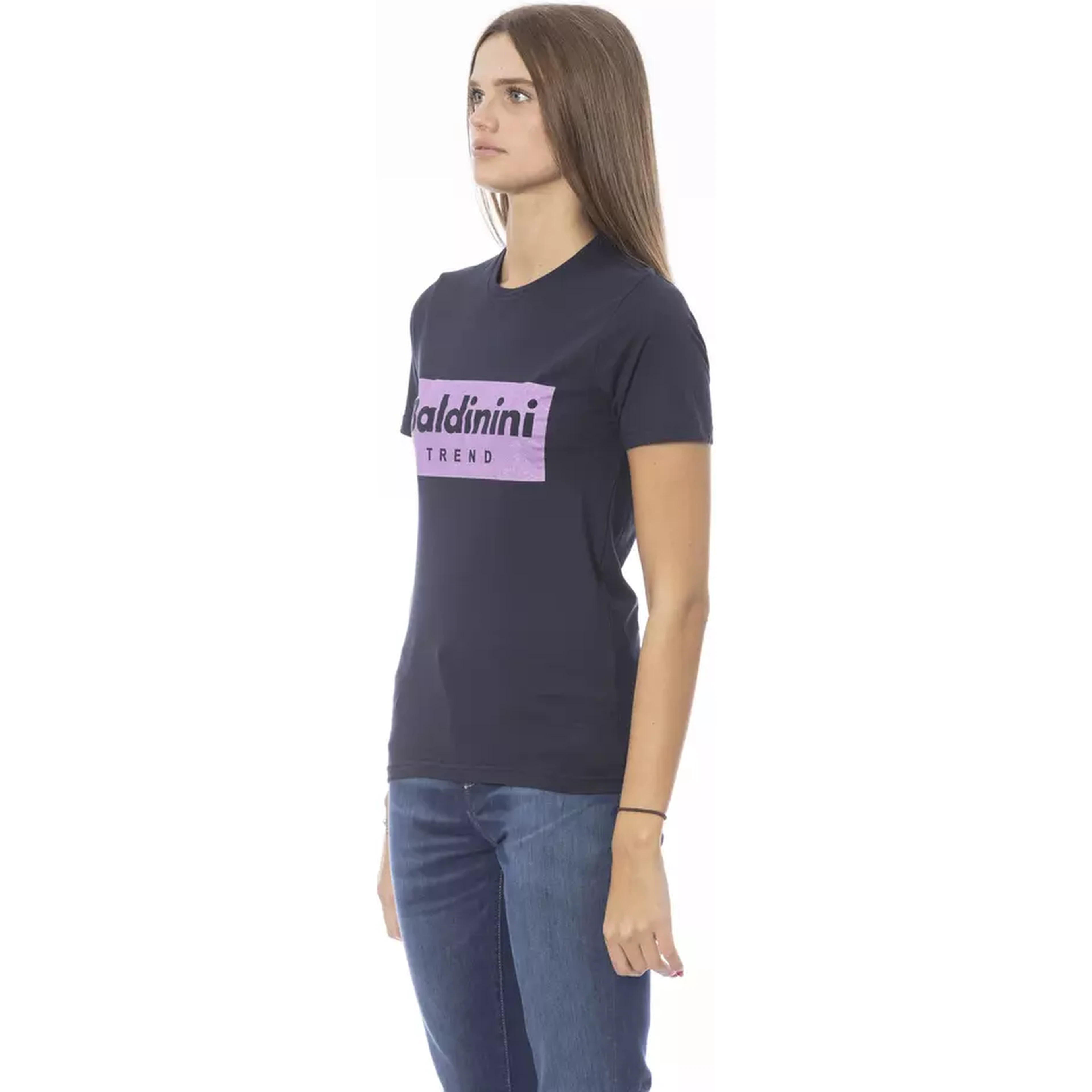 Blue Cotton T-Shirt