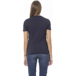 Blue Cotton T-Shirt