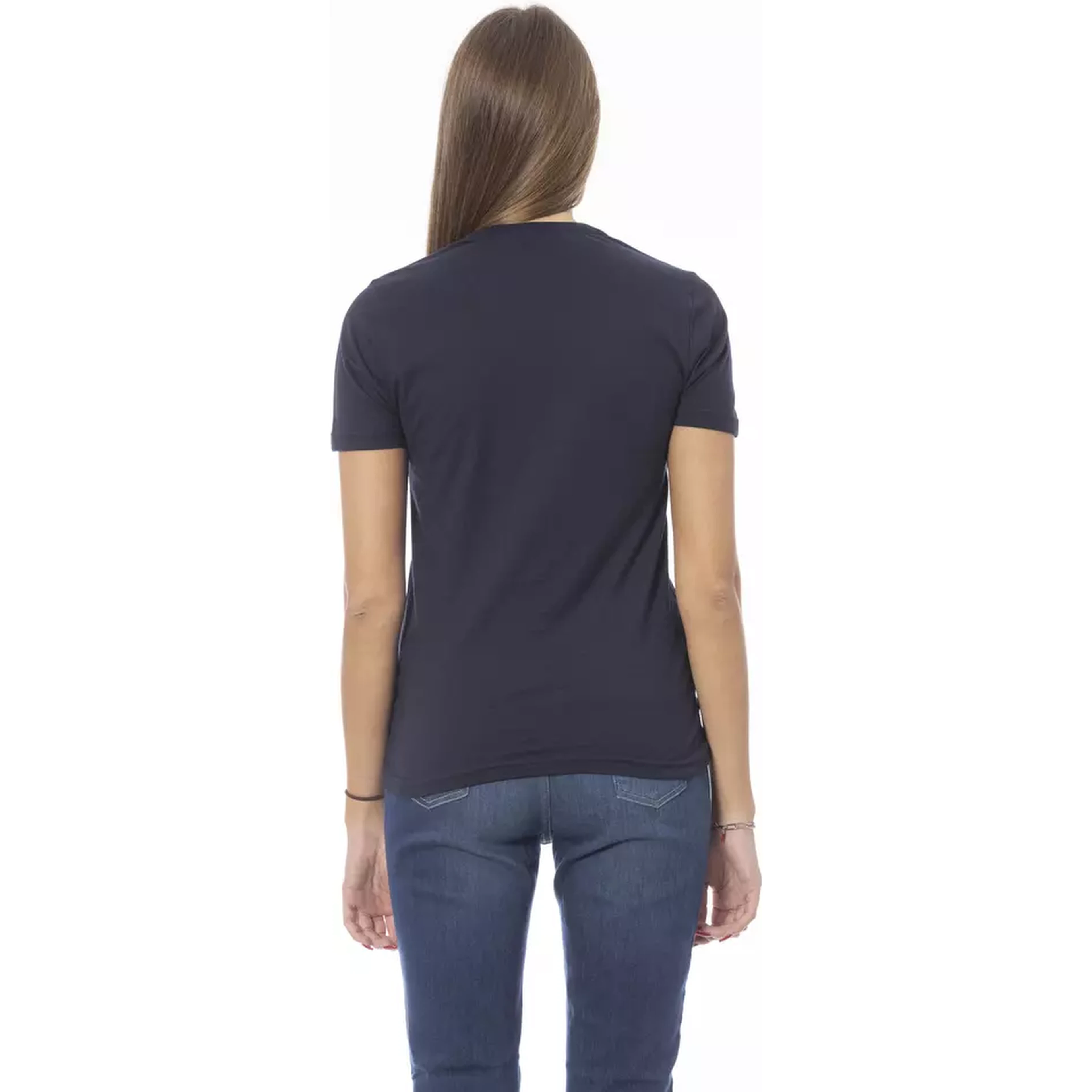 Blue Cotton T-Shirt
