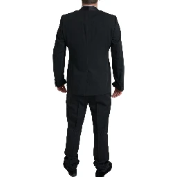 Black 2 Piece Single Breasted MARTINI Suit