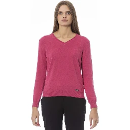 Fuchsia Polyamide Sweater